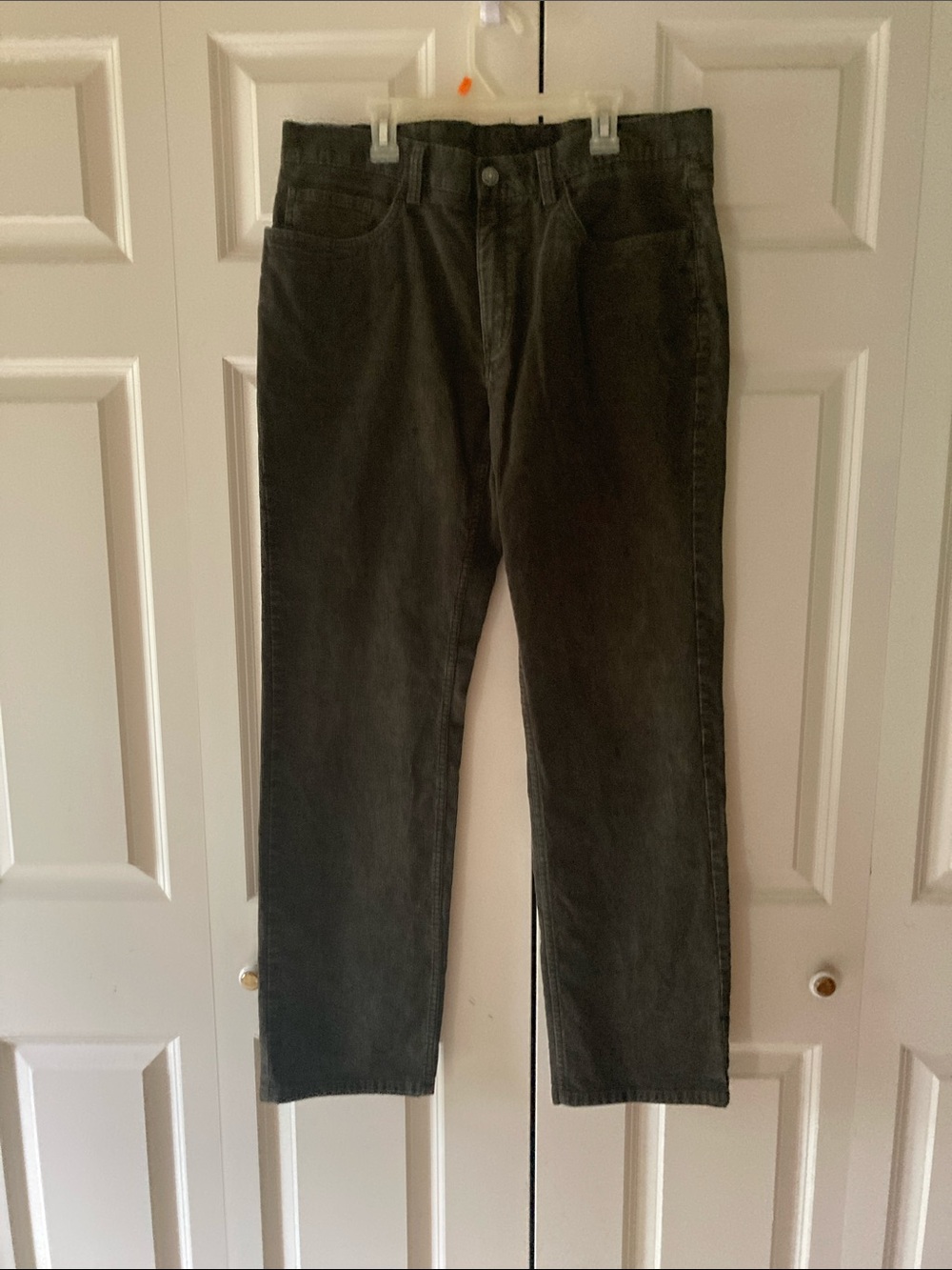 Brooks Brothers corduroy pants men’s 35/32 dark green